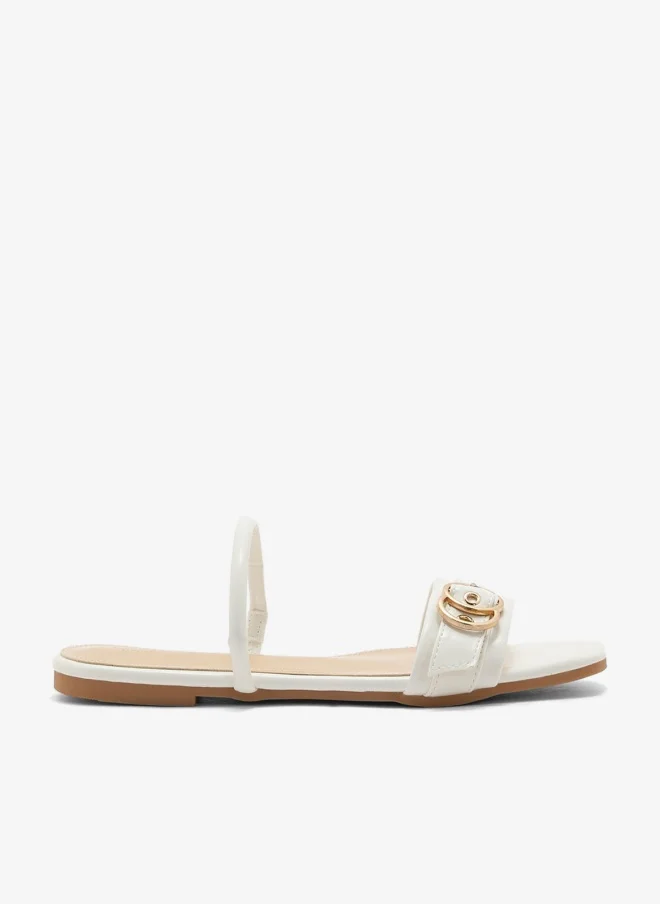 ايلا صندل فلات بحزام خلفي