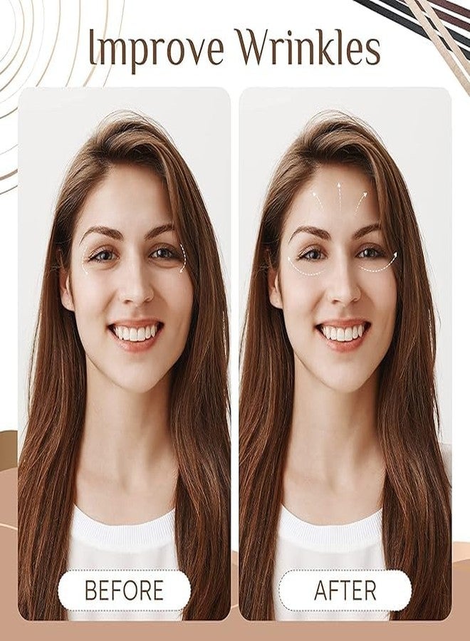 DovilleEyebrows and Eyes Lift Clip Kit, Face Lift Stretching Strap Face Lifting Patch, Invisible Facelift Patch Straps Elastic Band Adjustable Rubber for Hair.(Pack of 1) - Image 4