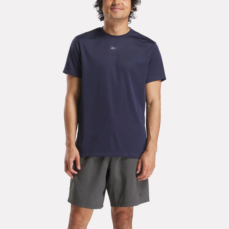 Reebok Short Sleeve Men’s Training T Shirt - Vector Navy