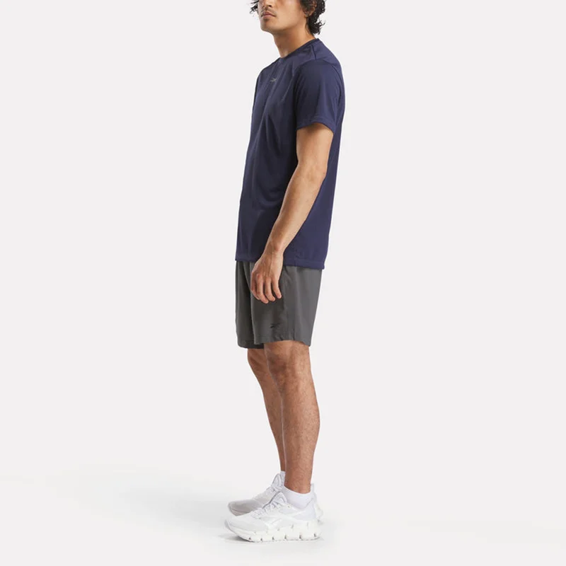 Reebok Vector Navy Reebok Short Sleeve Men’s Training T Shirt - Vector Navy for Men | Best Price UAE