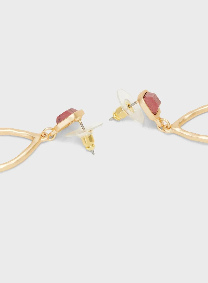 PARFOIS Petrified Dangle Earrings