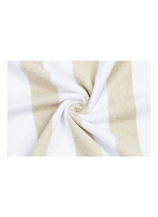 SIGNOOLA Signoola 2 Kids Bath towels 50 x 100 cm Beige Stripes, 100% cotton.  - Image 3
