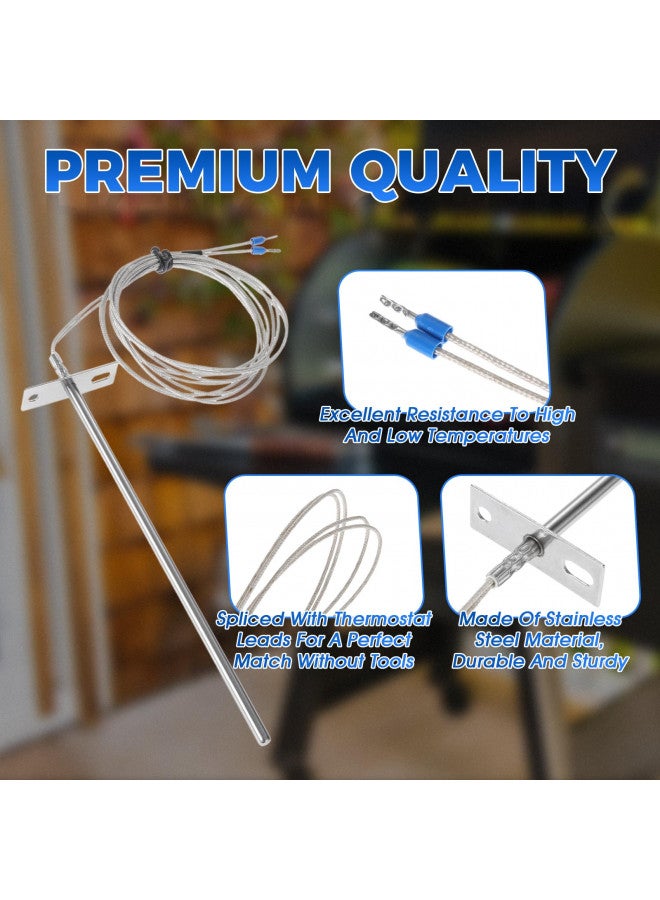 DRELD مجس درجة الحرارة DRELD RTD، بديل لثرموستات Traeger الرقمي، شوايات Traeger بالحبوب، فرن الشواء - Image 3