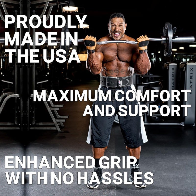 Schiek 425 Power Series Weight Lifting Gloves with Wrist Support - Large - Image 2