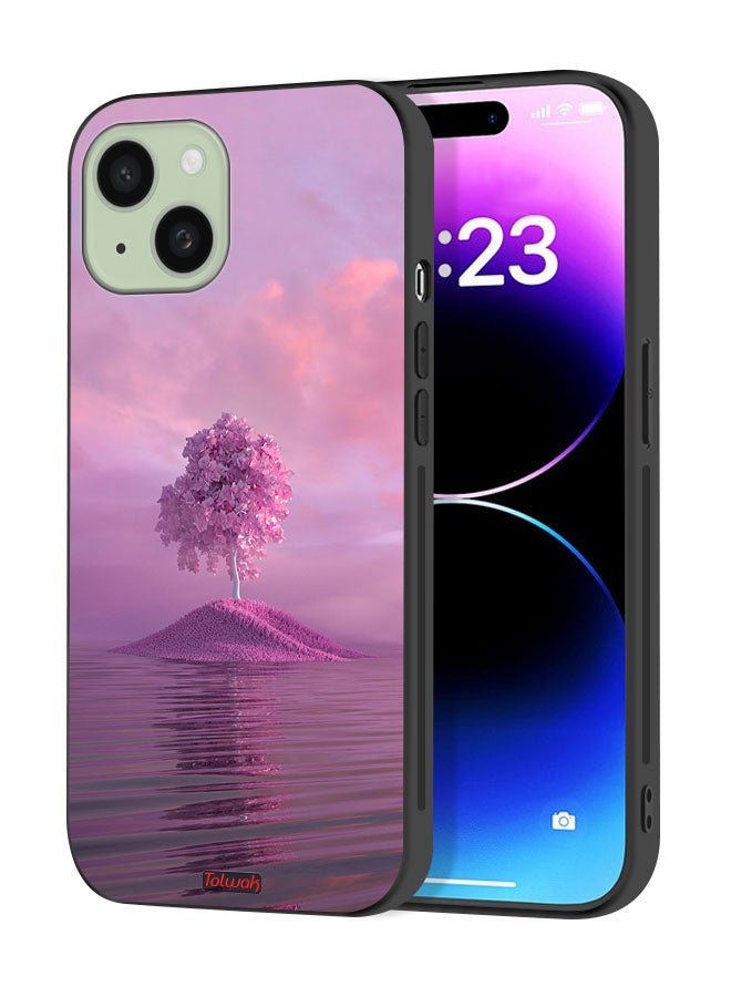 Tolwak Apple iPhone 15 Plus Protective Case Cover Tree Unsplash - Image 1