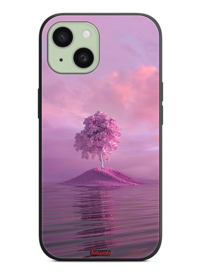 Tolwak Apple iPhone 15 Plus Protective Case Cover Tree Unsplash - Image 2