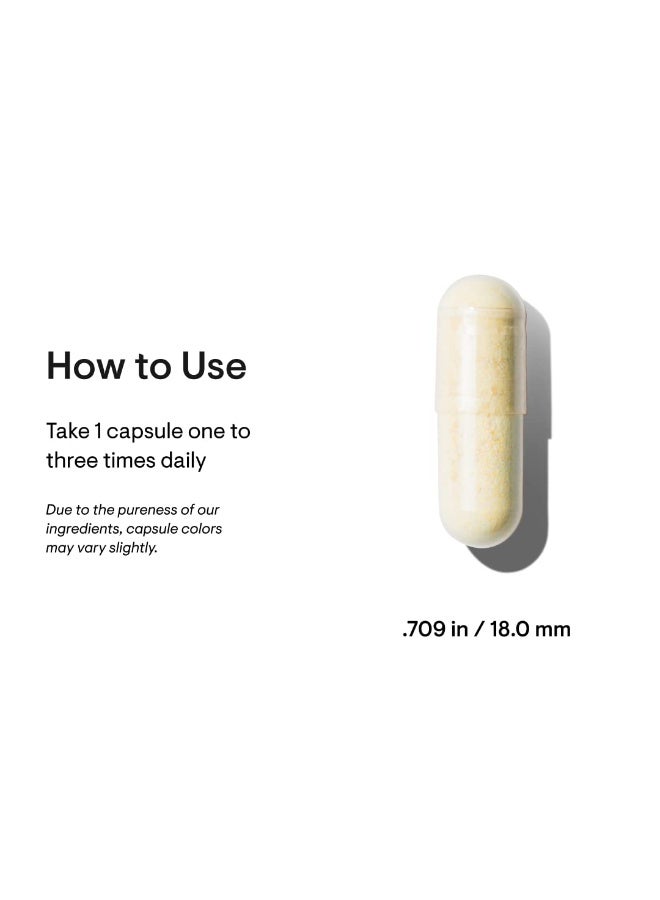 Thorne قشرة الغدة الكظرية - مكمل لإدارة الكورتيزول - دعم وظيفة الغدة الكظرية الصحية، نظام المناعة، إدارة التوتر، التعب والأيض* - 60 كبسولة - Image 3