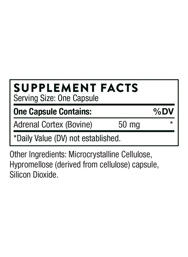 Thorne قشرة الغدة الكظرية - مكمل لإدارة الكورتيزول - دعم وظيفة الغدة الكظرية الصحية، نظام المناعة، إدارة التوتر، التعب والأيض* - 60 كبسولة - Image 2