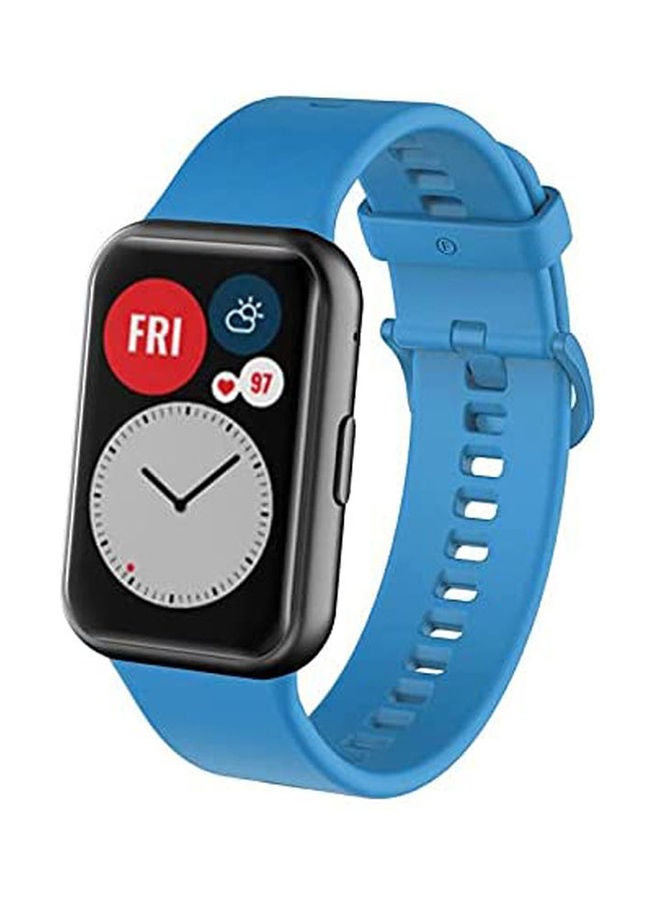 NIBEMINENT Wristband For Huawei Watch Fit Sky Blue - Image 4