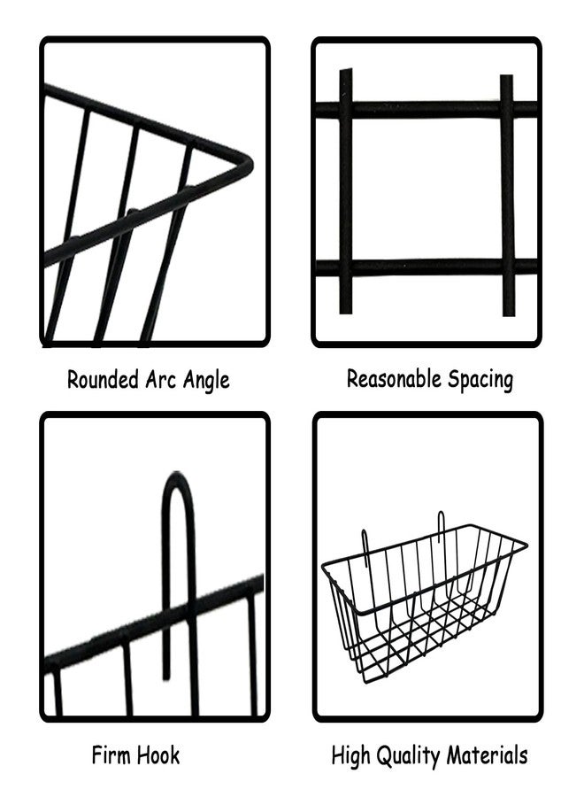WEWAYKGJ Rabbit Hay Feeder Rack Guinea Pig Hay Dispenser for Cage Hanging Metal Feeder Small Animals Hay Holder Manger for Rabbits Guinea Pigs Chinchillas Ferrets (Black - 2 in a Group) - Image 3
