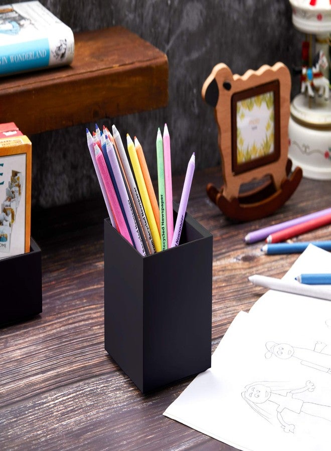 بوستيتش مجموعة منظم مكتب Bostitch Office Konnect، تتضمن صينية ملحقات وكوب تخزين، قابلة للتكديس لتخزين أدوات المكتب وتنظيم المكياج، باللون الأسود. - Image 4
