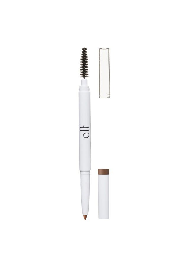 elf Instant Lift Brow Pencil, Dual-Sided, Precise, Fine Tip, Shapes, Defines, Fills Brows, Contours, Combs, Tames, Taupe, 0.006 Oz - Image 1