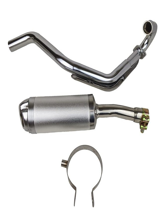 RedCap Muffler Exhaust Assembly System for X15 X16 X18 Apollo 125cc Dirt Bike 37CRF-2 2019-2022 - Image 2
