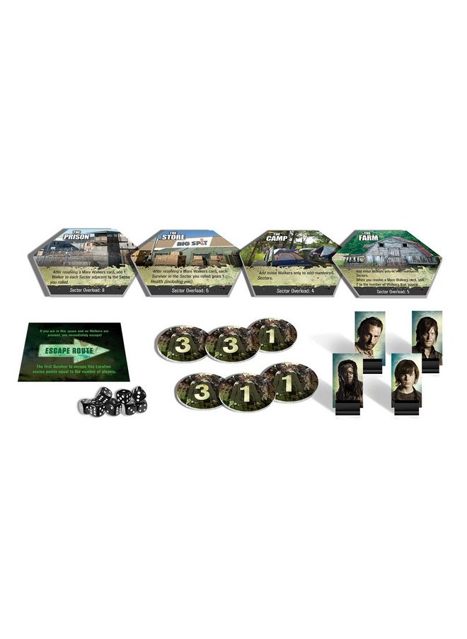 CRYPTOZOIC ENTERTAINMENT - Walking Dead Dice Game: Don'T Look Back - Image 1