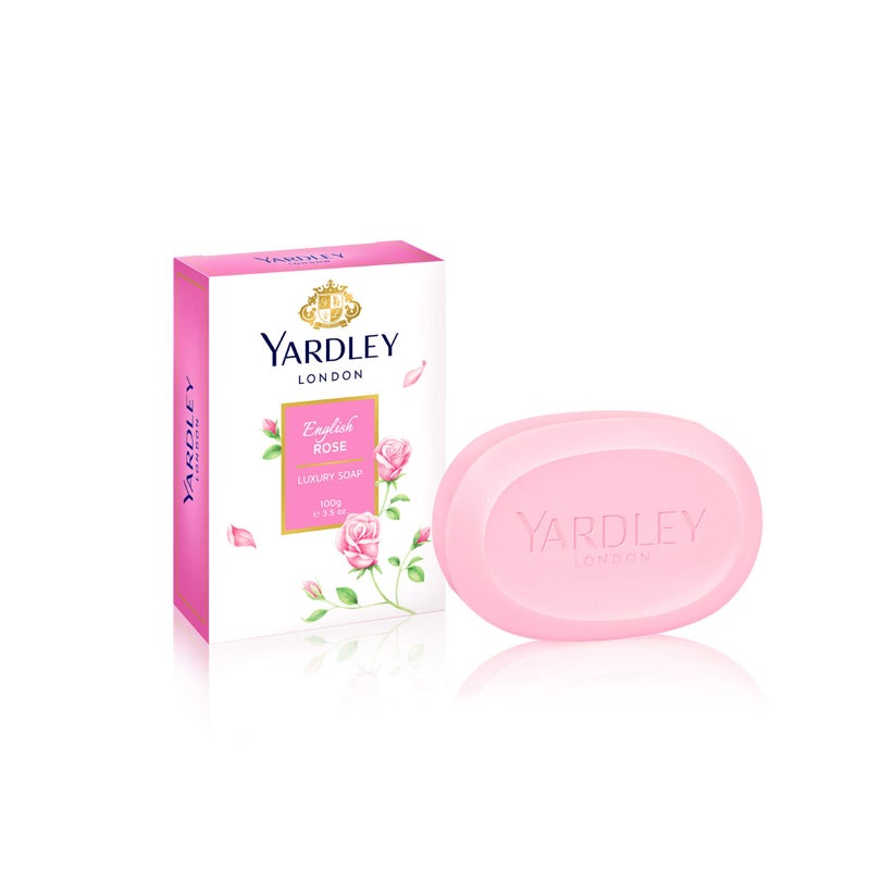Yardley English Rose Soap 3 Bar Box 100gea bar by Yardley - Image 2