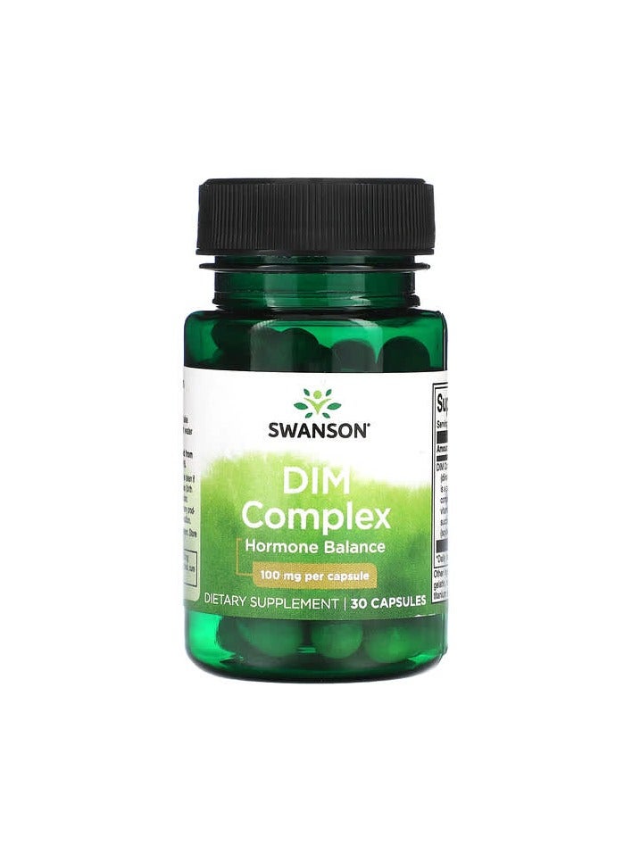DIM Complex, 100 mg, 30 Capsules