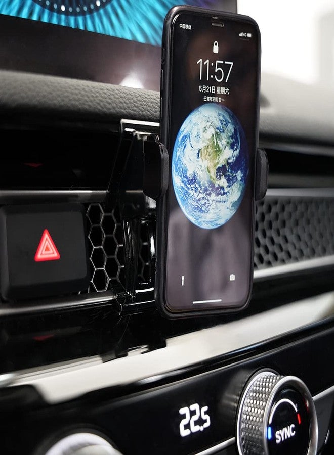 Zchan Car Phone Holder Fit for Honda Civic 2025-2022(NOT CRV/Accord/HRV) Upgraded Sensor Locked Phone Mount Custom,Auto-Clamping Cradle Free Hands 360 ° Adjustable Car Stand Apply to All Phone. - Image 2