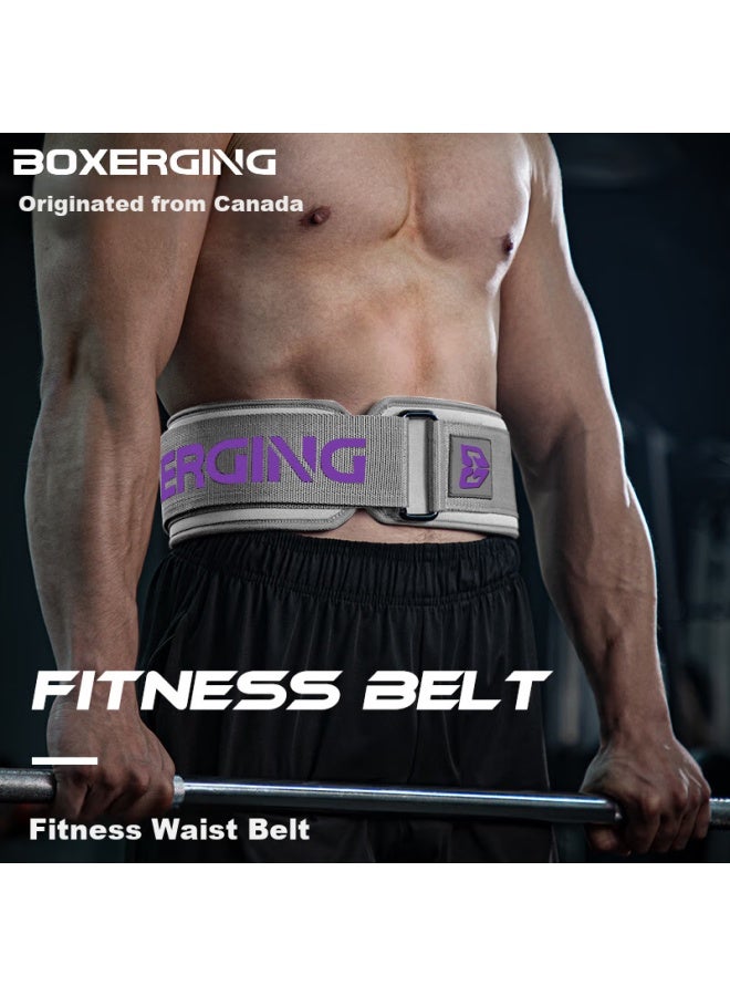 Gingpai Sport Fitness Waist Belt For Squats And Deadlifts, Professional Strength Training Equipment, Sports Protective Gear, Weightlifting Back Support For Men, Black And Yellow, Size L - Image 3