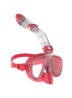 Arabest Compact Waterproof Snorkeling Mask for Adults  Kids Red 