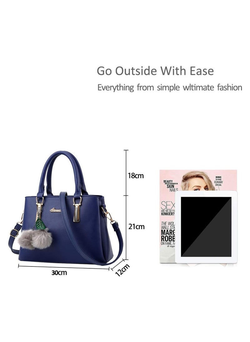 Generic - Women's Handbag, Tote Shoulder Purse, Leather Crossbody Bag, Tote Women's Handbag, Zipper Shoulder Bag, Faux Leather Purses, Top Handle - Image 1