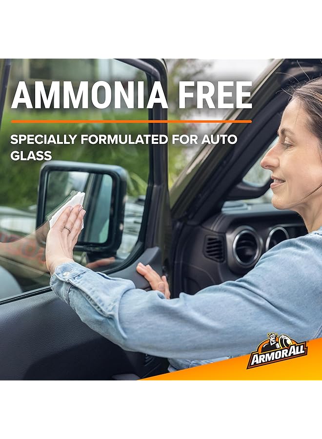 ARMOR ALL Car Glass Wipes, Auto Glass Cleaner For Film And Grime, 30 Count - Image 3