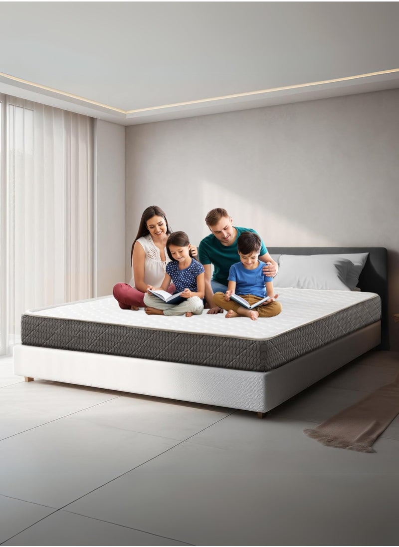 KUSTOMDECO Kustom Deco Ortho Comfort Elite Series – Premium 10cm Mattress, Medium Firm Comfort, 2-Year Warranty, Multiple Sizes Thickness 10cm Size  - Image 1