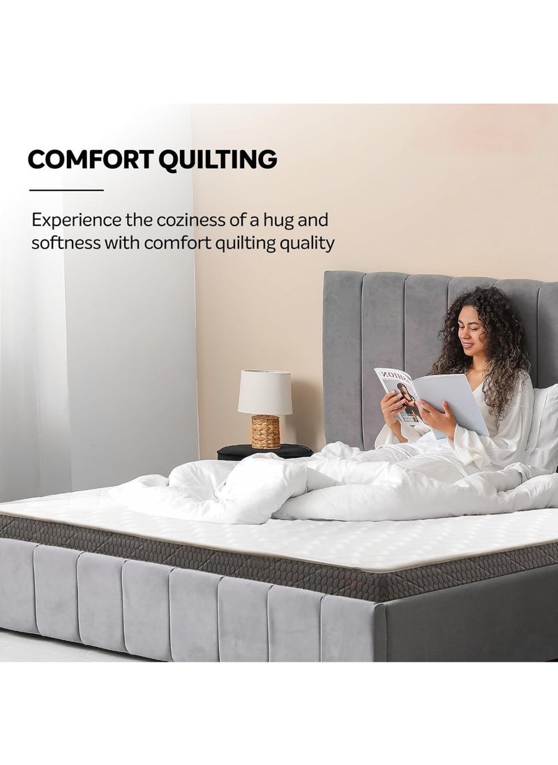 KUSTOMDECO Kustom Deco Ortho Comfort Elite Series – Premium 10cm Mattress, Medium Firm Comfort, 2-Year Warranty, Multiple Sizes Thickness 10cm Size  - Image 3