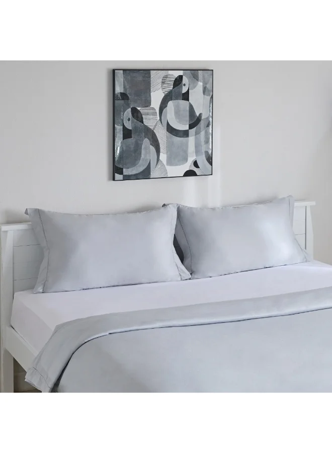 Home Box Essential 3-Piece Super King Duvet Cover Set 240 X 220 Cm