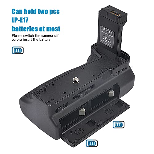 Mcoplus EOS RP Vertical Battery Grip fit Canon EOS RP Cameras,Hold 1 or 2 LP-E17 Battery(Battery not Included) … - Image 3