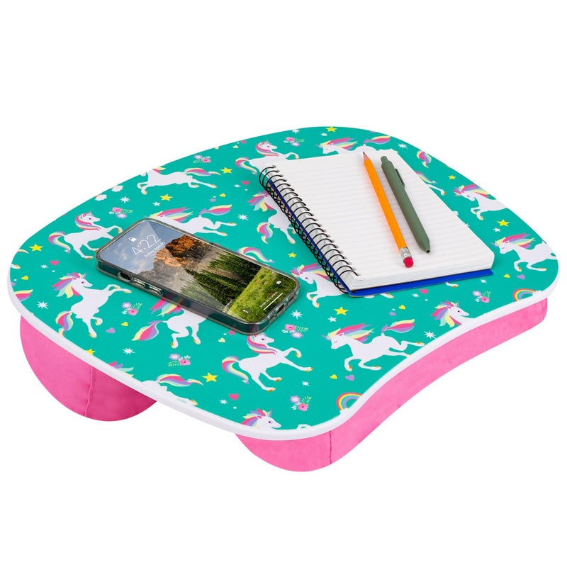 LAPGEAR MyStyle Portable Lap Desk with Cushion - Unicorn - Fits up to 15.6 Inch Laptops - Style No. 45357 - Image 1