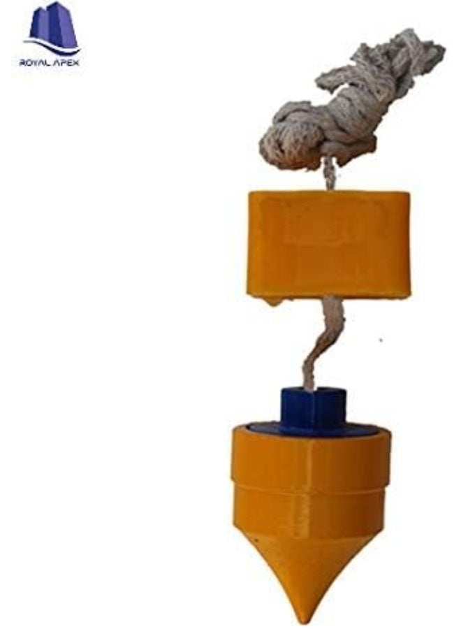 Royal Apex Iron Plumb Bob With 2Mtr Thread No. 2 - Image 3