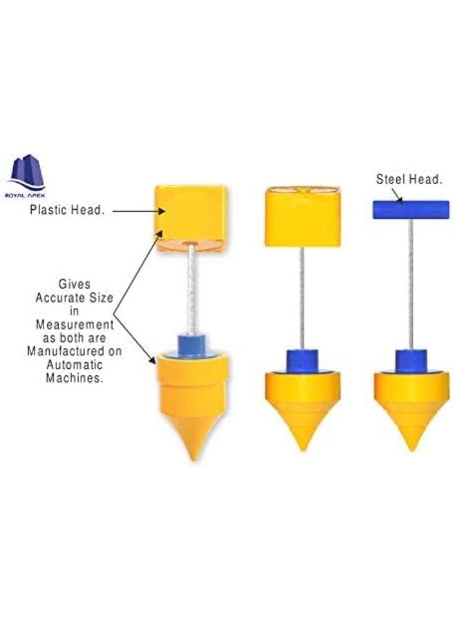 Royal Apex Iron Plumb Bob With 2Mtr Thread No. 2 - Image 2