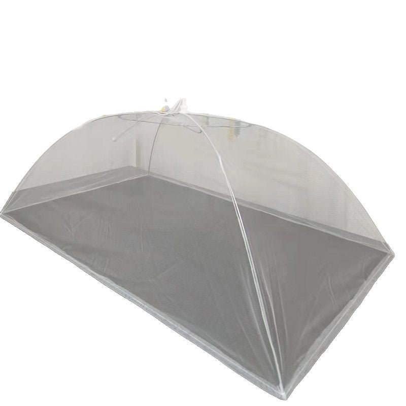 Rectangular White Commercial Food Cover - Large Size, Foldable & Washable