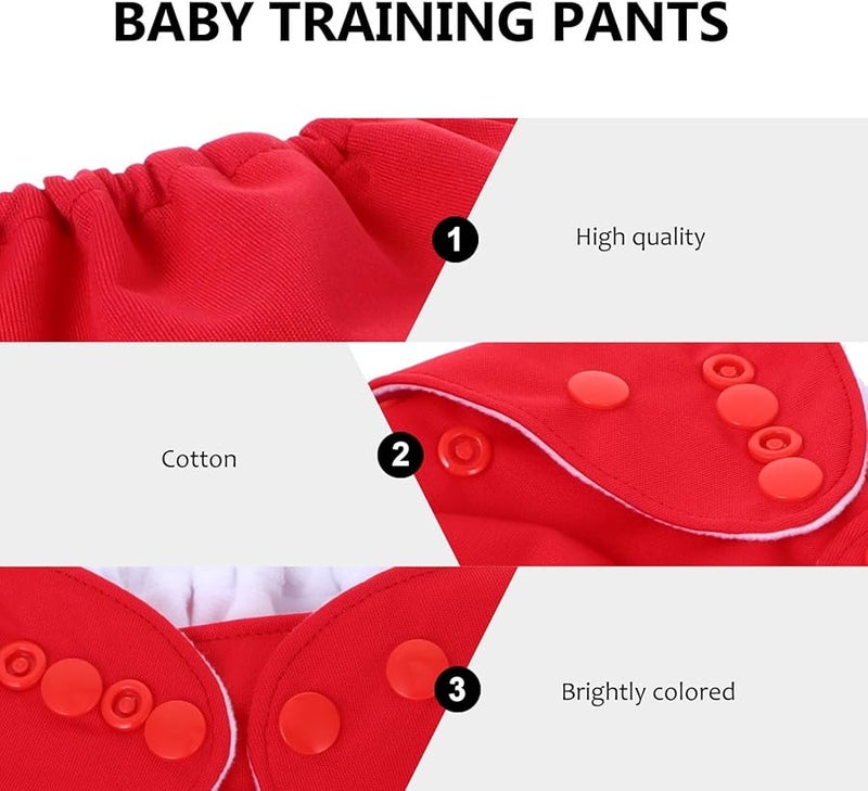 Reusable Cloth Diapers Breathable Washable Soft Diaper Shorts for Boys and Girls - Image 5