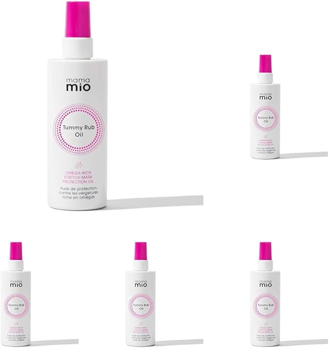 Mama Mio Tummy Rub Oil 120ml Suitable for pregnant women Vegan Crueltyfree Dermatologically tested - Image 1