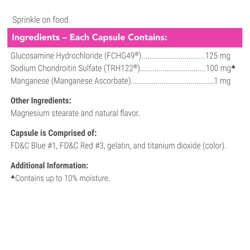 COSEQUIN Nutramax Laboratories Cosequin Joint Health Supplement for Cats - With Glucosamine and Chondroitin, 80 Capsules - Image 5