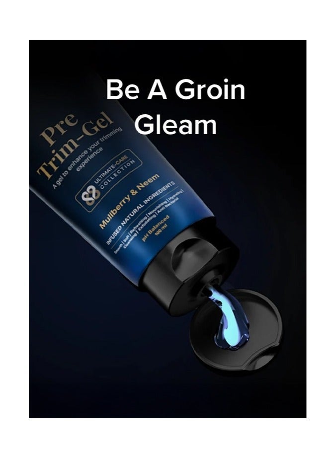 MENHOOD Pre Trim Gel | Formulated For Men Below-The-Waist Trimming | Sensitive Skin | Lubricates Skin Helps In Smooth Glide, Quick Trimming | Paraben-Free (100 ML) - Image 3