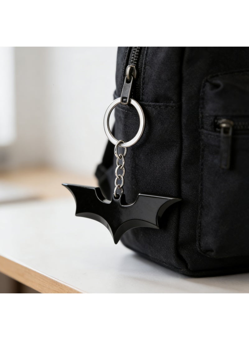 Aknzlmed Batman Sign Key Chain Black - Image 3