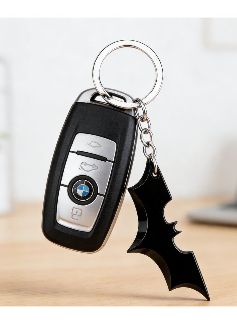 Aknzlmed Batman Sign Key Chain Black - Image 5