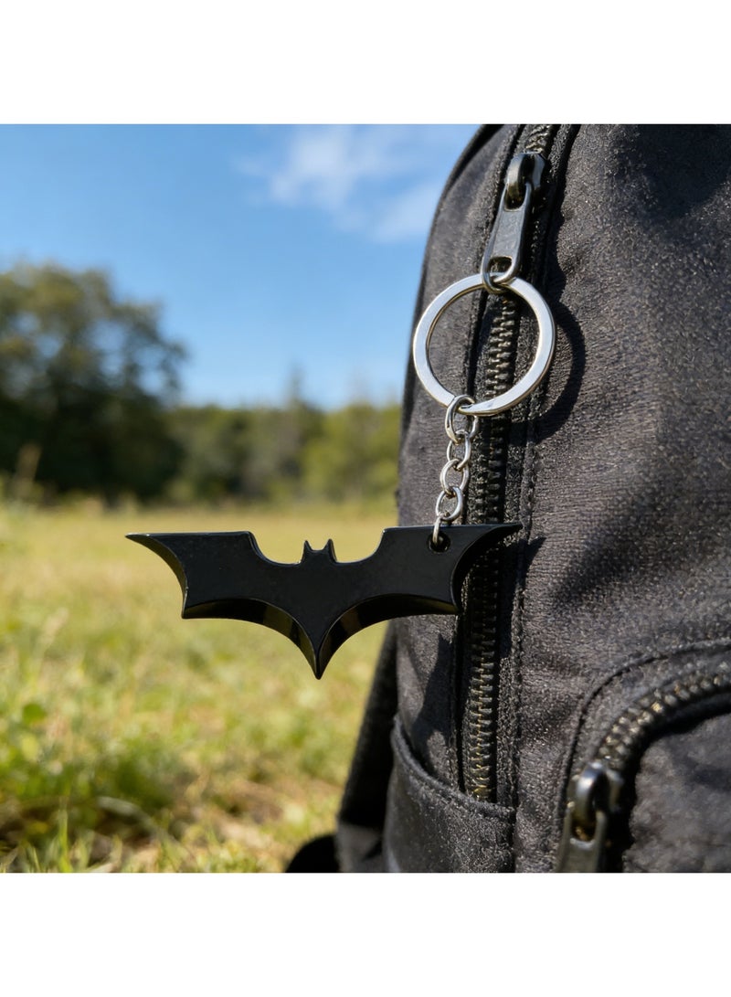 Aknzlmed Batman Sign Key Chain Black - Image 4