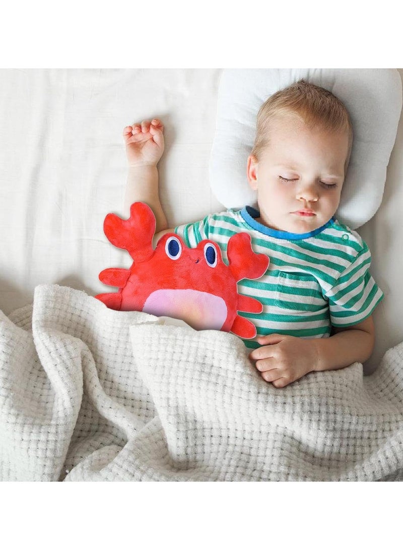 عام ألعاب قطيفة | دمية النوم الحسية - دمية محشوة مهدئة ومريحة للطفل من القطيفة | ألعاب حسية موسيقية ومضيئة - Image 2