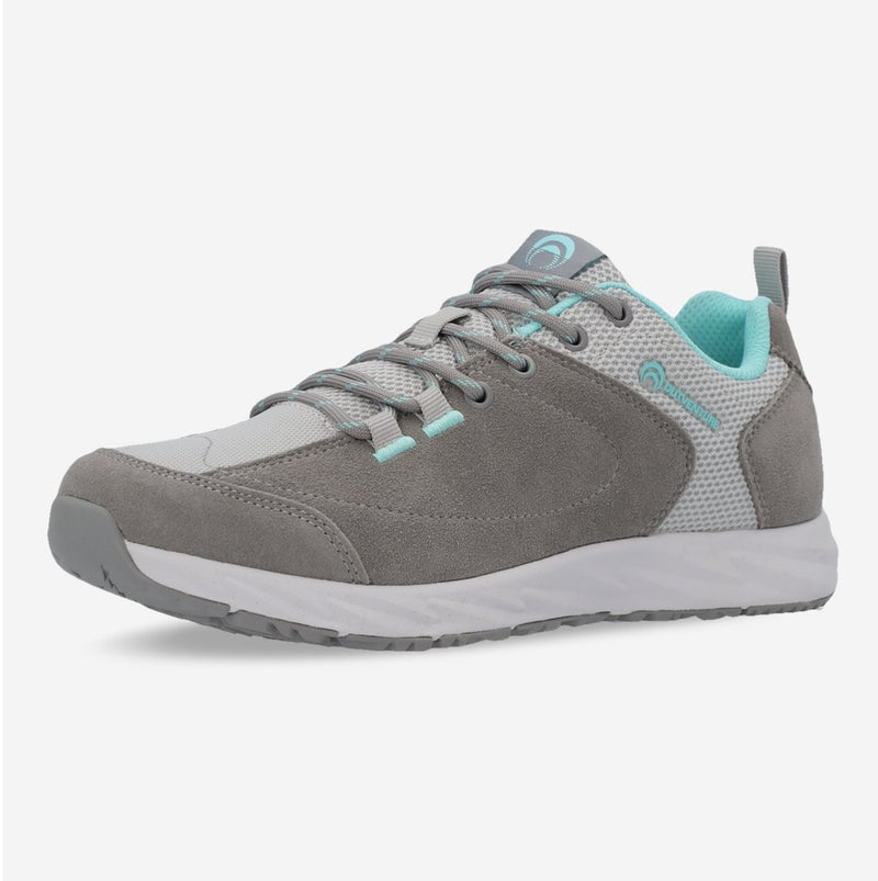 Outventure Women’s Sneakers - Tagytka 2 Grey, Genuine Leather Loafers with ADD CUSHION Insole & ADD GRIP Sole for Everyday Comfort - Image 1