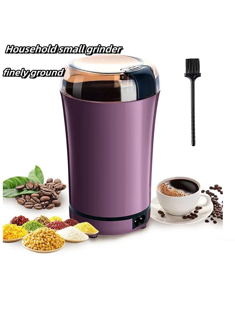 Coffee Grinder Stainless Steel Nuts Beans Grains Mill Herbs Electric Grinding Machine Multifunctional Coffee Bean Grinding Home  - Image 2