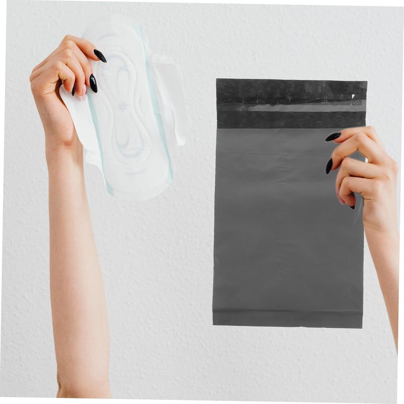 200pcs Self-Seal Bags Tear-Resistant Menstrual Pouches Strong Adhesive for Women and Girls Lightweight Leak Convenient for Period Use - Image 2
