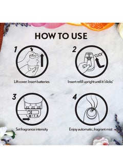 Air Wick Essential Mist Essential Oil Diffuser Refill Lavender & Almond Blossom 3 Count Air Freshener  - Image 4