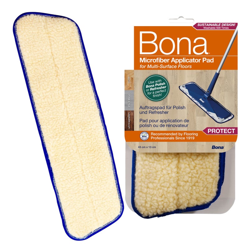 Bona Microfiber Applicator Pad, Beige - Image 1
