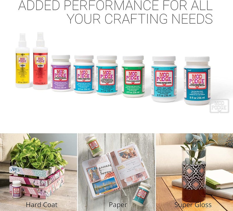 Mod Podge Super Gloss Clear Finish - 8 Ounces - Image 3