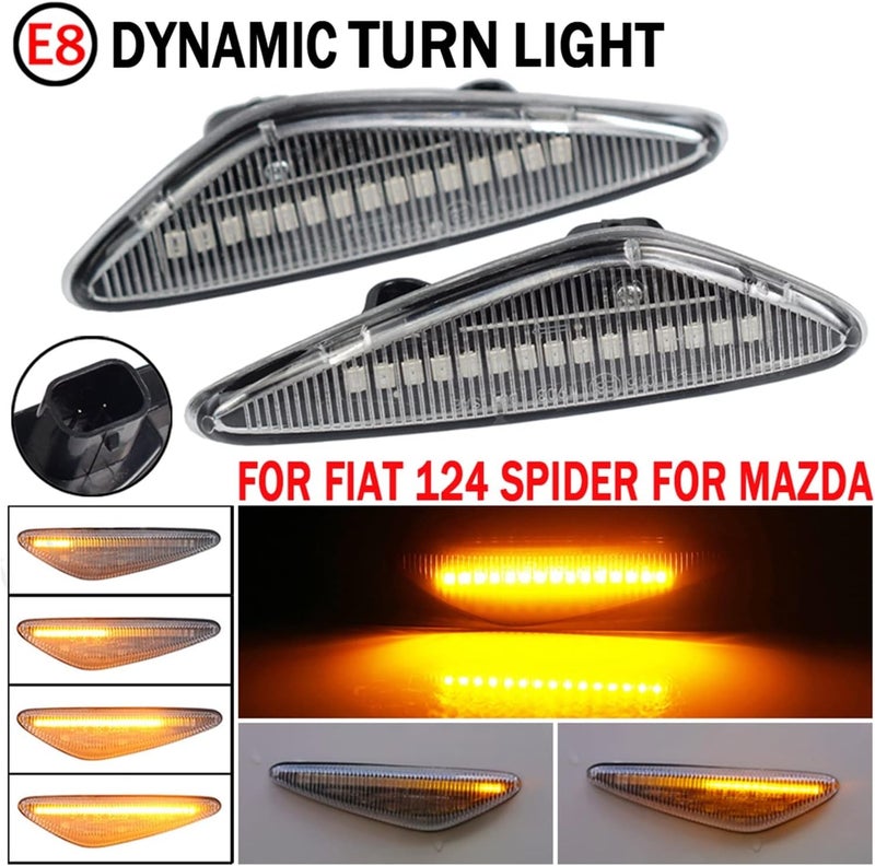 QASULER Dynamic Turn Signal Indicator Lights - Image 4