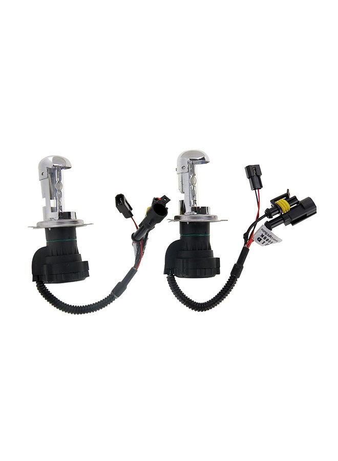 Loquat 2-Piece DC12V 35W 9007/9004-3 HID Xenon Light Waterproof Head Lamp With Cable - Image 1