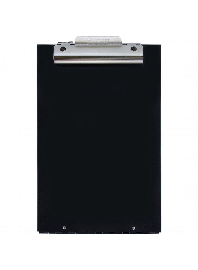 Saunders Metal Clipboard with Storage, Legal Size Heavy Duty Contractor Grade Clipboard, Recycled Aluminum Dual Storage Form Holder with High Capacity Clip, Assembled in USA, Black Cruiser-Mate - Image 1